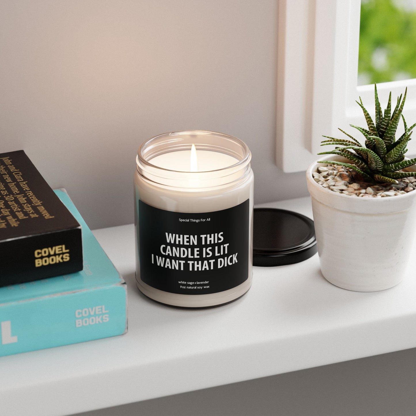 Valentine's Day Candle When This Candle Is Lit I Want That Dick