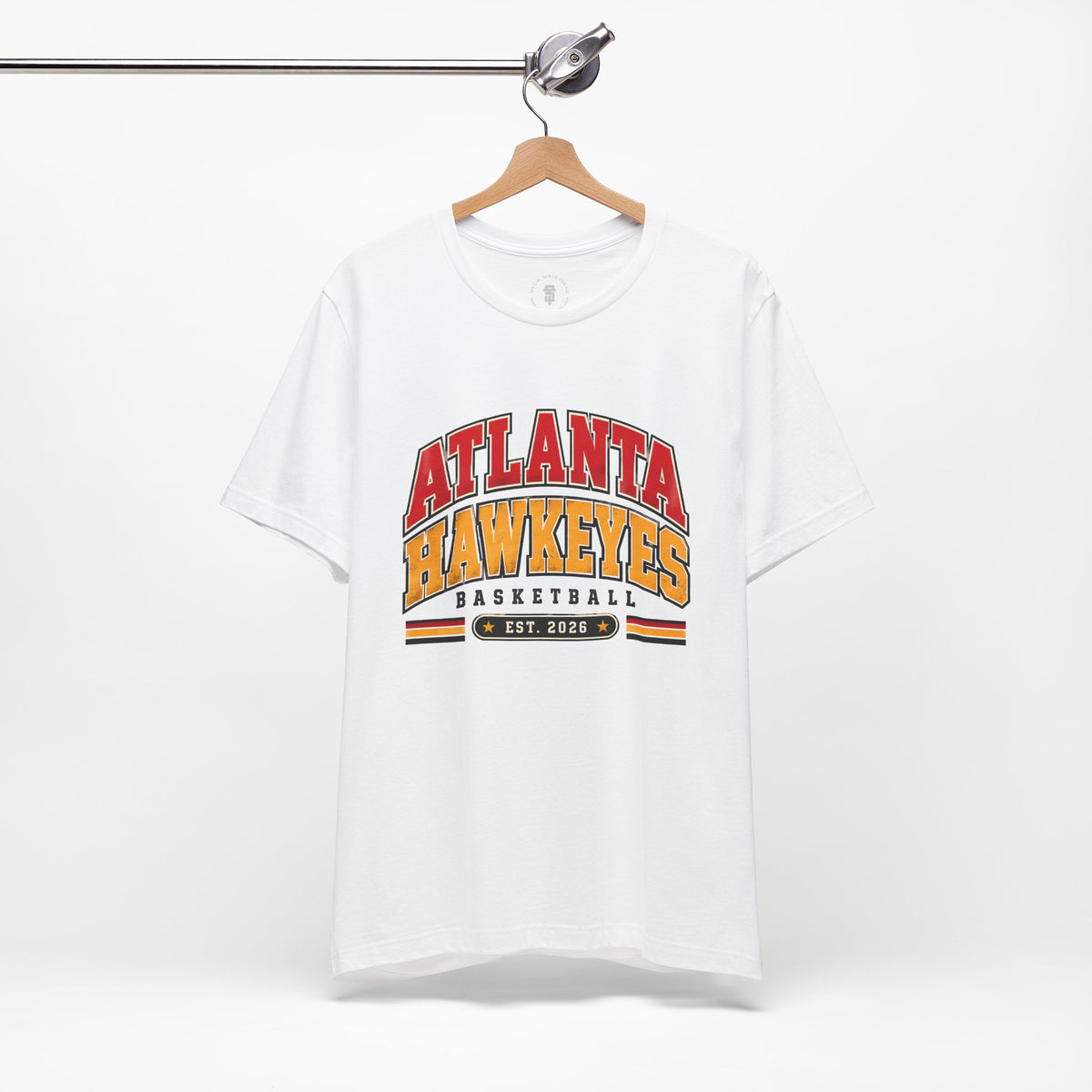 Atlanta Hawkeyes Political Satire Basketball T-Shirt - Collegiate