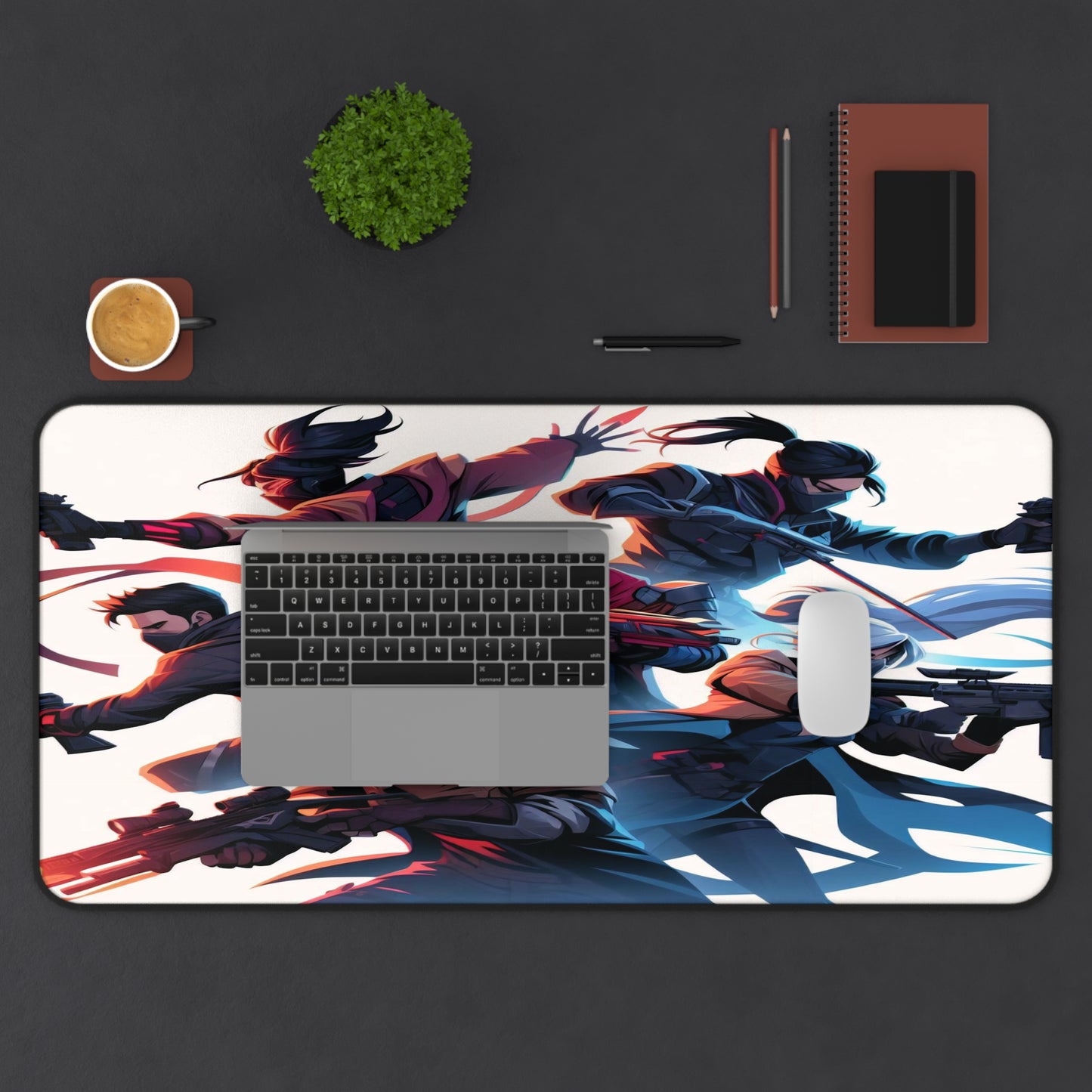 Valorant Style Anime Gaming Desk Mat Mouse pad