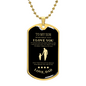 To My Son - You Are So Special To Me Dog Tag - Love Dad (Engraving option on next Page)