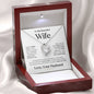 To My Beautiful Wife | Forever Love Necklace - WB1