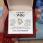 To My Beautiful Wife | Forever Love Necklace - WB1
