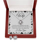 💖To My Wife - I Never Want to Live a Day Without You Love Knot Necklace - Free Earrings with purchase ($69 Value)💖