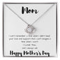 I'll Always Love You Mom Love Knot Necklace for Mother's Day