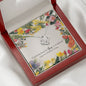 I Thank God For You Love Knot Necklace for Mother's Day