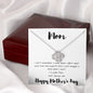 I'll Always Love You Mom Love Knot Necklace for Mother's Day