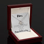 I'll Always Love You Mom Love Knot Necklace for Mother's Day