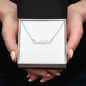 Mom is the Best Word in the Whole Wide World Name Necklace