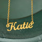 Mom is the Best Word in the Whole Wide World Name Necklace