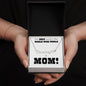 Mom is the Best Word in the Whole Wide World Name Necklace with Heart