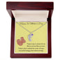 Engraved Baby Feet with Birthstones Necklace - First Mother's Day