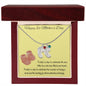 Engraved Baby Feet with Birthstones Necklace - First Mother's Day