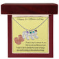 Engraved Baby Feet with Birthstones Necklace - First Mother's Day