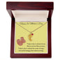Engraved Baby Feet with Birthstones Necklace - First Mother's Day