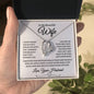 To My Beautiful Wife | Forever Love Necklace - WB