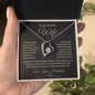To My Beautiful Wife | Forever Love Necklace - BG