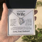 To My Beautiful Wife | Forever Love Necklace - WB1