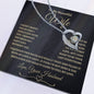 To My Beautiful Wife | Forever Love Necklace - BG