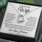 To My Beautiful Wife | Forever Love Necklace - WB