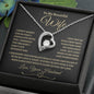 To My Beautiful Wife | Forever Love Necklace - BG