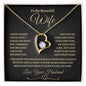 To My Beautiful Wife | Forever Love Necklace - BG