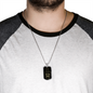 To My Daughter - I Will Always Be There For You Dog Tag - Love Mom (Engraving option on next Page)