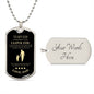 To My Son - You Are So Special To Me Dog Tag - Love Dad (Engraving option on next Page)