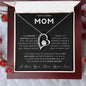 To My Mom - I'm Always Your Little Boy Forever Love Necklace - Love Your Son