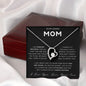 To My Mom - I'm Always Your Little Boy Forever Love Necklace - Love Your Son