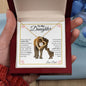 To My Daughter - Proud Lion Love Dad