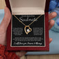 To My Soulmate - Forever Love Necklace Gift For Valentines Day