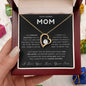 To My Mom - I'm Always Your Little Boy Forever Love Necklace - Love Your Son