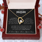 To My Mom - I'm Always Your Little Boy Forever Love Necklace - Love Your Son