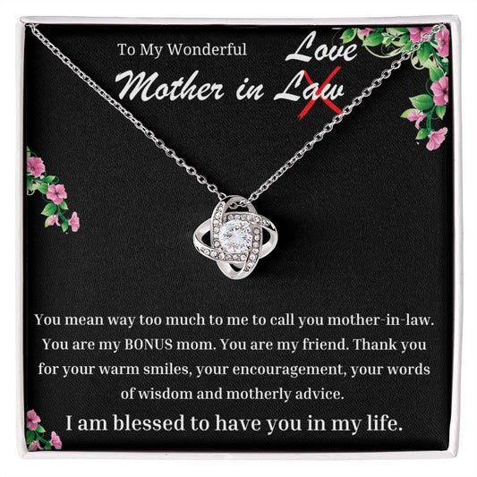 Mother In Law Love Knot Necklace