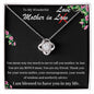 Mother In Law Love Knot Necklace
