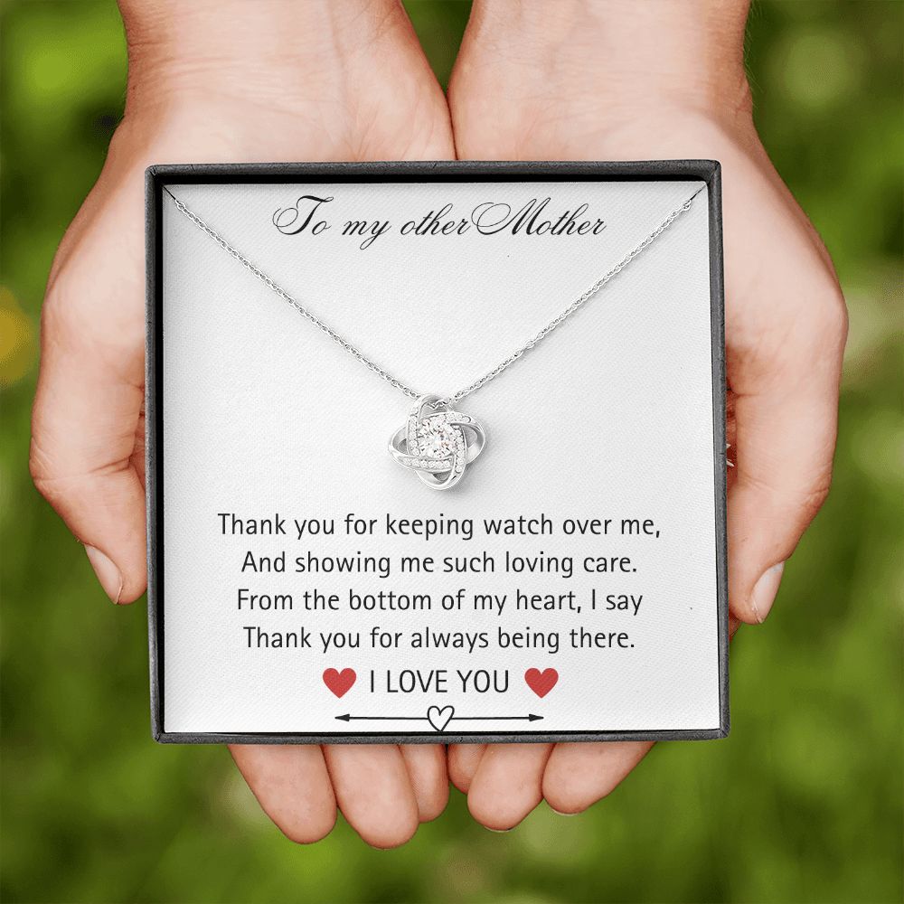 To My Other Mother Love Knot Necklace