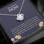 Best Bonus Mom Love Knot Necklace