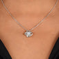 To My Wife - I'm Not Perfect Love Knot Necklace - Love, Your Husband