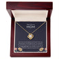 Best Bonus Mom Love Knot Necklace