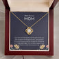 Best Bonus Mom Love Knot Necklace