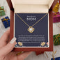 Best Bonus Mom Love Knot Necklace