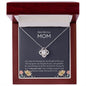 Best Bonus Mom Love Knot Necklace