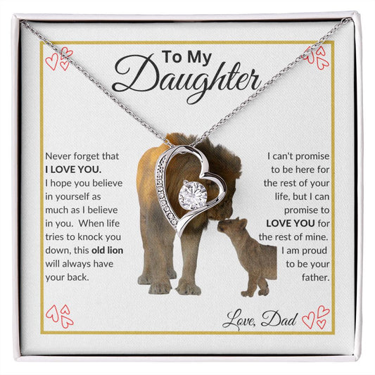To My Daughter - Proud Lion Love Dad