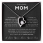 To My Mom - I'm Always Your Little Boy Forever Love Necklace - Love Your Son