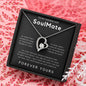 To My Smokin Hot Soulmate - Forever Yours Forever Love Necklace