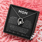 To My Mom - I'm Always Your Little Boy Forever Love Necklace - Love Your Son