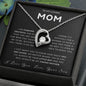 To My Mom - I'm Always Your Little Boy Forever Love Necklace - Love Your Son