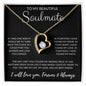 To My Soulmate - Forever Love Necklace Gift For Valentines Day