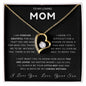 To My Mom - I'm Always Your Little Boy Forever Love Necklace - Love Your Son
