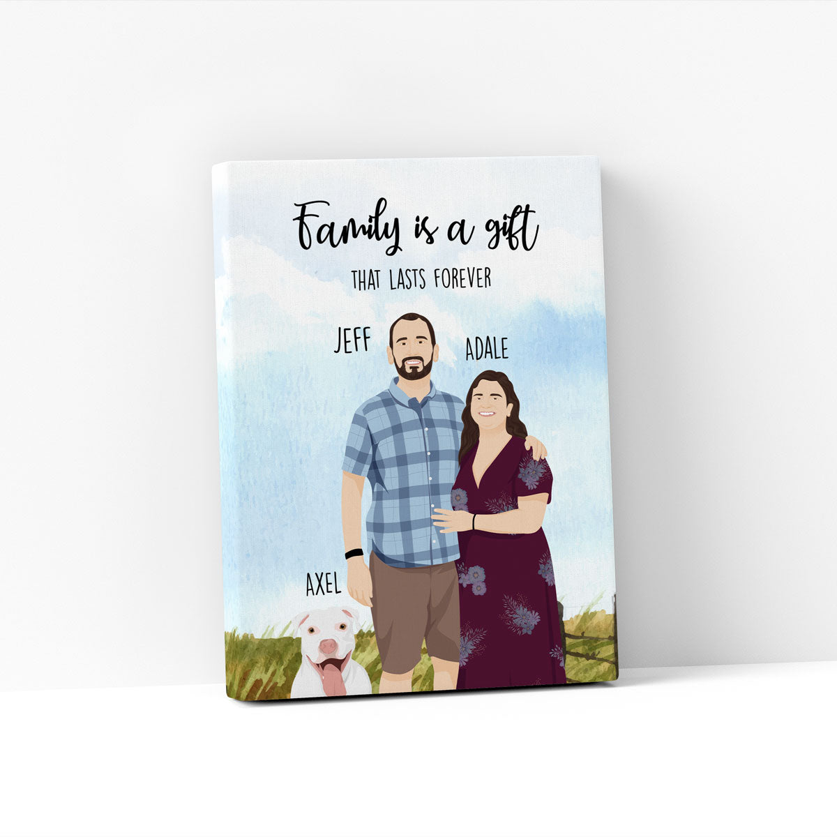 Custom Family Portrait - Meadow